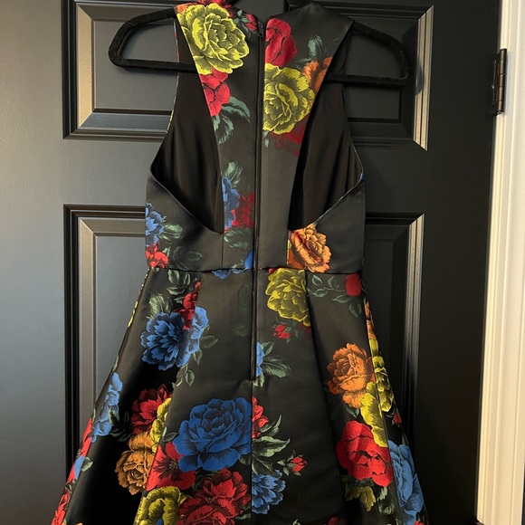 Alice + Olivia mini dress with florals - Picture 3 of 5